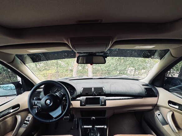 2002 BMW X5 3.0i I (E53), чёрный - вид 13