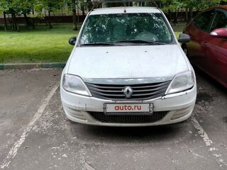 2012 Renault Logan I Рестайлинг, белый, 250000 рублей, вид 2