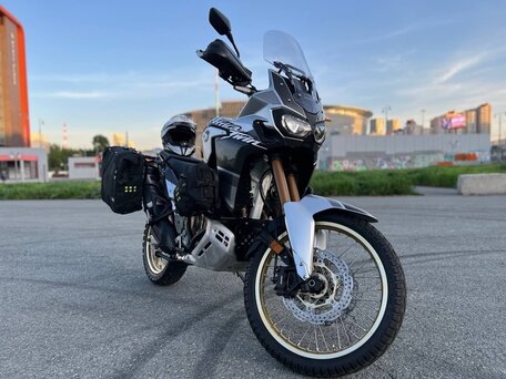 2019 Honda CRF 1000L Africa Twin, серебристый, 1350000 рублей, вид 3
