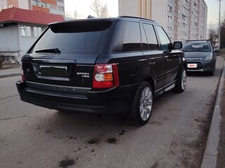 2006 Land Rover Range Rover Sport I, чёрный, 1100000 рублей, вид 3