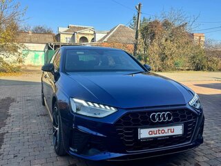 2020 Audi A4 35 TFSI V (B9) Рестайлинг, синий, 3090000 рублей, вид 3