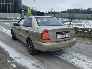 2005 Hyundai Accent ТагАЗ II, бежевый, 398000 рублей, вид 5