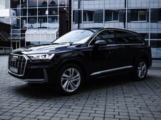 2021 Audi Q7 45 TFSI II (4M) Рестайлинг, чёрный, 3799000 рублей, вид 5