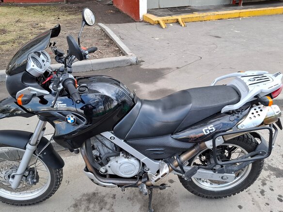 2004 BMW F 650 GS, чёрный, 350000 рублей