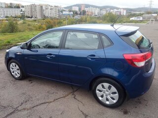 2016 Kia Rio III Рестайлинг, синий, 1375000 рублей, вид 5