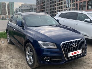 2015 Audi Q5 I (8R) Рестайлинг, синий, 1999999 рублей, вид 2
