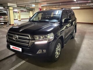 2018 Toyota Land Cruiser 200 Series Рестайлинг 2, чёрный, 5600000 рублей, вид 1