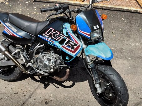 2007 Kawasaki KSR 110, синий, 189000 рублей, вид 3