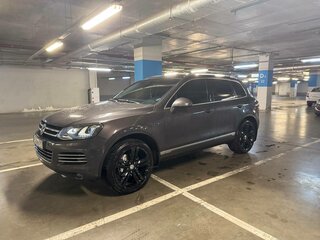 2012 Volkswagen Touareg II, серый, 1650000 рублей, вид 2