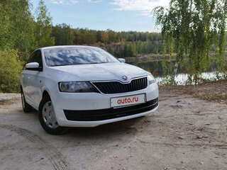2017 Skoda Rapid I, белый, 1220000 рублей, вид 4