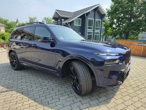 2024 BMW X7 40i I (G07) Рестайлинг, синий, 12375420 рублей - вид 31
