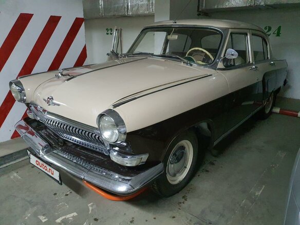 1960 ГАЗ 21 «Волга» 21В, бежевый, 1650000 рублей