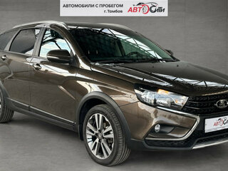 2020 Lada (ВАЗ) Vesta SW Cross I, коричневый, 1380000 рублей, вид 2