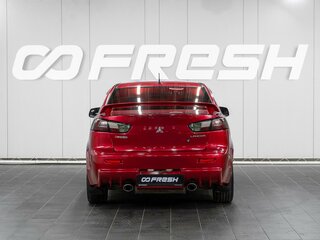 2012 Mitsubishi Lancer X Рестайлинг, красный, 749000 рублей, вид 4