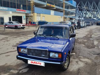 2001 Lada (ВАЗ) 2107, голубой, 210000 рублей, вид 1
