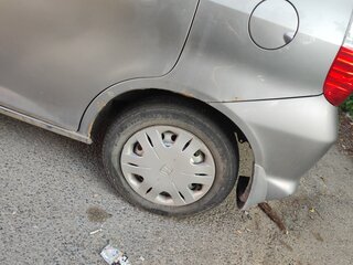 2005 Honda Fit I, серебристый, 470000 рублей, вид 5