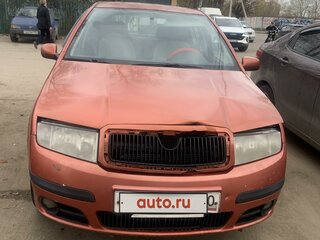 2006 Skoda Fabia I Рестайлинг, красный, 400000 рублей, вид 1