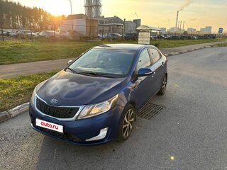 2011 Kia Rio 4-speed III, синий, 950000 рублей, вид 3