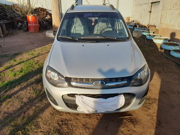 2015 Lada (ВАЗ) Kalina II, серебристый, 510000 рублей