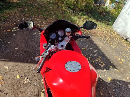 1997 Honda VTR 1000, красный, 360000 рублей, вид 5