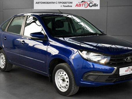 2025 Lada (ВАЗ) Granta I Рестайлинг, синий, 910000 рублей, вид 4