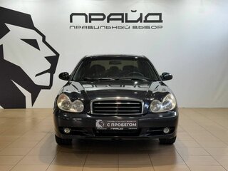 2008 Hyundai Sonata ТагАЗ IV (EF) Рестайлинг, чёрный, 499900 рублей, вид 3