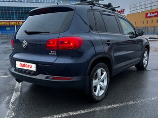 2014 Volkswagen Tiguan I Рестайлинг, синий, 1200000 рублей, вид 4