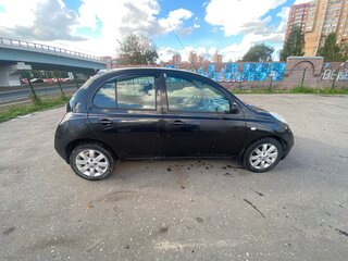 2007 Nissan Micra III (K12), чёрный, 395000 рублей, вид 4