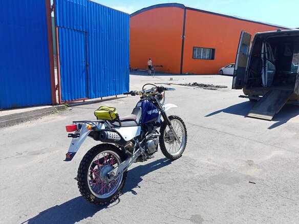 2005 Suzuki Djebel 200, синий, 265000 рублей - вид 1