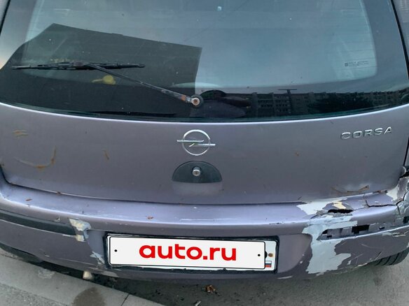 2006 Opel Corsa C Рестайлинг, серый, 150000 рублей - вид 1