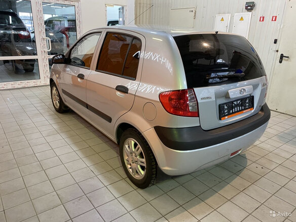 2008 Hyundai Getz I Рестайлинг, серебристый - вид 4