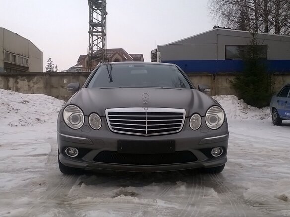 2008 Mercedes-Benz E-Класс 500 III (W211, S211) Рестайлинг, серый - вид 5