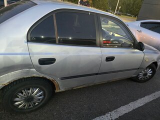 2006 Hyundai Accent ТагАЗ II, серебристый, 250000 рублей, вид 4