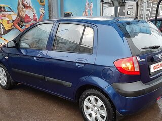 2007 Hyundai Getz I Рестайлинг, синий, 455000 рублей, вид 4