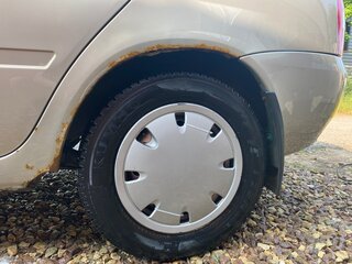 2007 Lada (ВАЗ) Kalina I, бежевый, 170000 рублей, вид 5