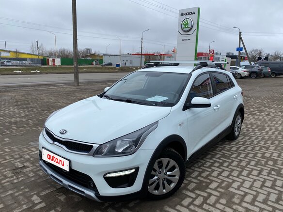 2018 Kia Rio X-Line IV, белый