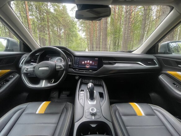 2020 Haval F7x I, серый, 2500000 рублей - вид 11