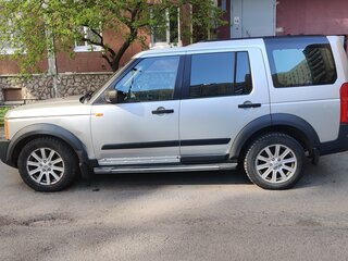 2007 Land Rover Discovery III, серебристый, 900000 рублей, вид 3