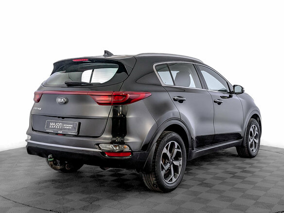 2020 Kia Sportage IV Рестайлинг, чёрный - вид 4