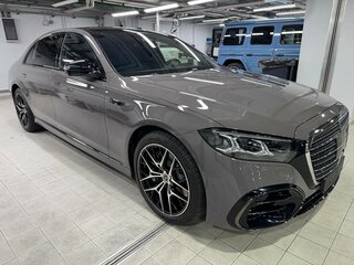 2026 Mercedes-Benz S-Класс 450 d Long 4MATIC VII (W223) Рестайлинг, серый, 28840000 рублей, вид 3