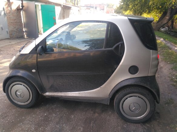 2000 Smart Fortwo City-Coupe I, чёрный, 507000 рублей - вид 6