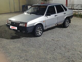 2002 Lada (ВАЗ) 21099, серый, 110000 рублей, вид 1