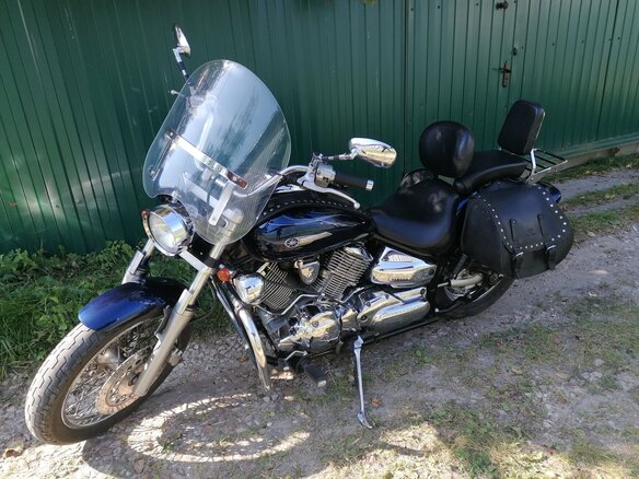 2008 Yamaha XVS1100, синий, 565000 рублей - вид 14