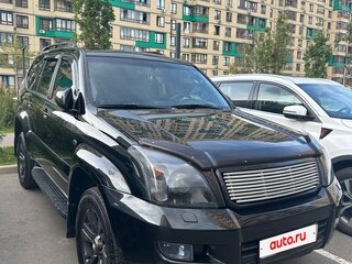2008 Toyota Land Cruiser Prado 5-speed 120 Series Рестайлинг, чёрный, 1800000 рублей, вид 1