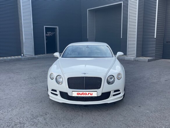 2015 Bentley Continental GT Speed II, белый - вид 30