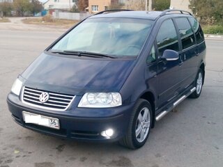 2007 Volkswagen Sharan I Рестайлинг 2, синий, 699000 рублей, вид 1