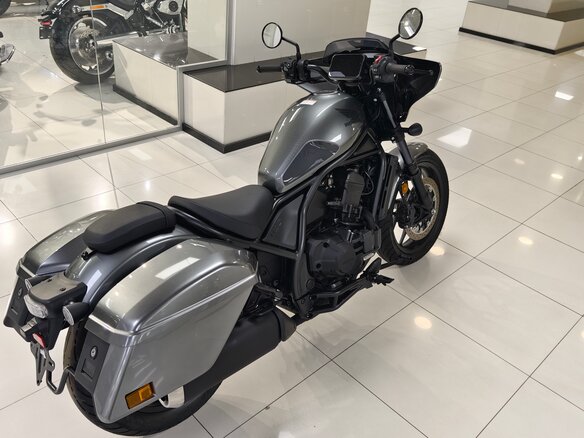 2025 Honda CMX 1100 Rebel, серый - вид 15