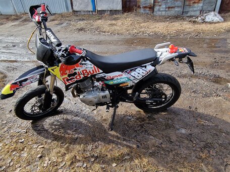 2013 Baltmotors Motard 200, чёрный, 150000 рублей, вид 2