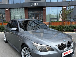 2008 BMW 5 серии 525i V (E60/E61) Рестайлинг, серый, 1300000 рублей, вид 2