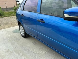 2006 Lada (ВАЗ) Kalina I, синий, 600000 рублей, вид 2
